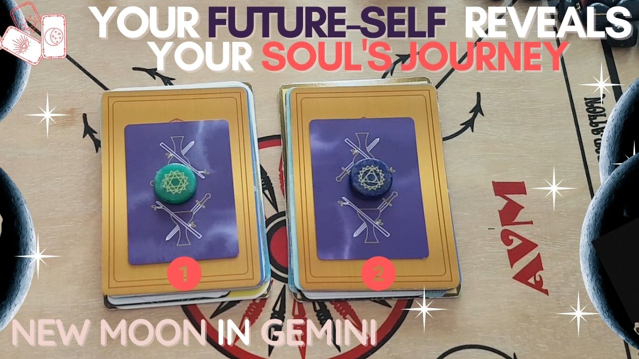 Your future-self reveals your soul's journey