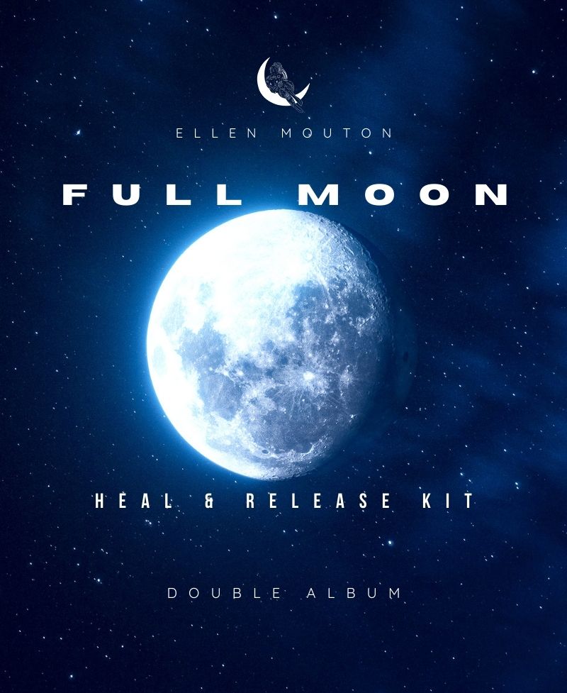 New moon renewal and manifestation KIT - Double album Guided / Audio